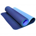 Коврик для йоги и фитнеса TJD-FO066 31675 (синий)