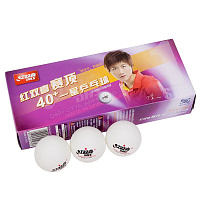 Мяч для наст. тенниса DHS1*, арт.CD40C CTTA Аppr., белый Мяч для наст. тенниса DHS1*, арт.CD40C CTTA Аppr., белый